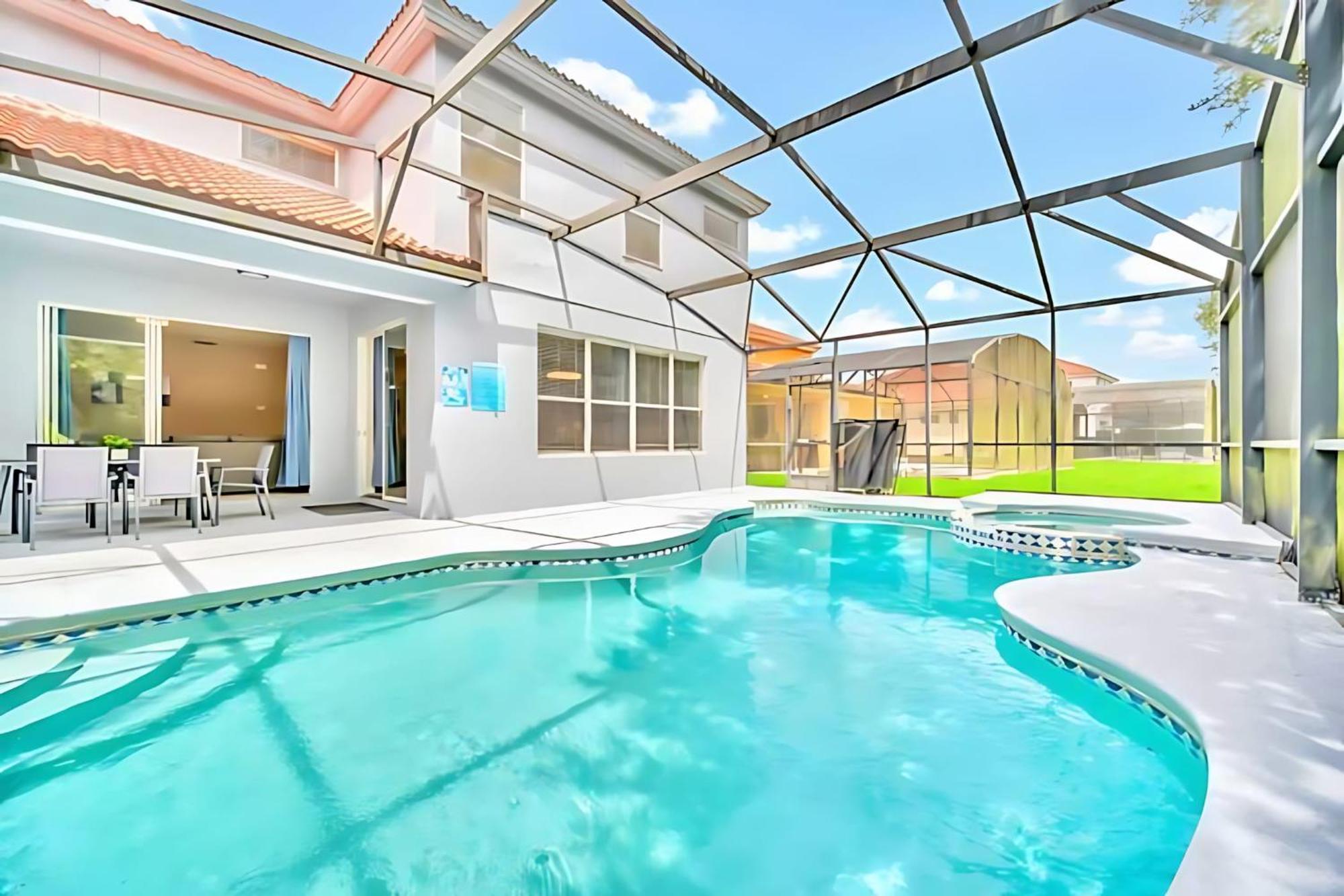 6Br Resort Home Near Disney - With Private Pool Hot Tub And Games Room Кисими Екстериор снимка