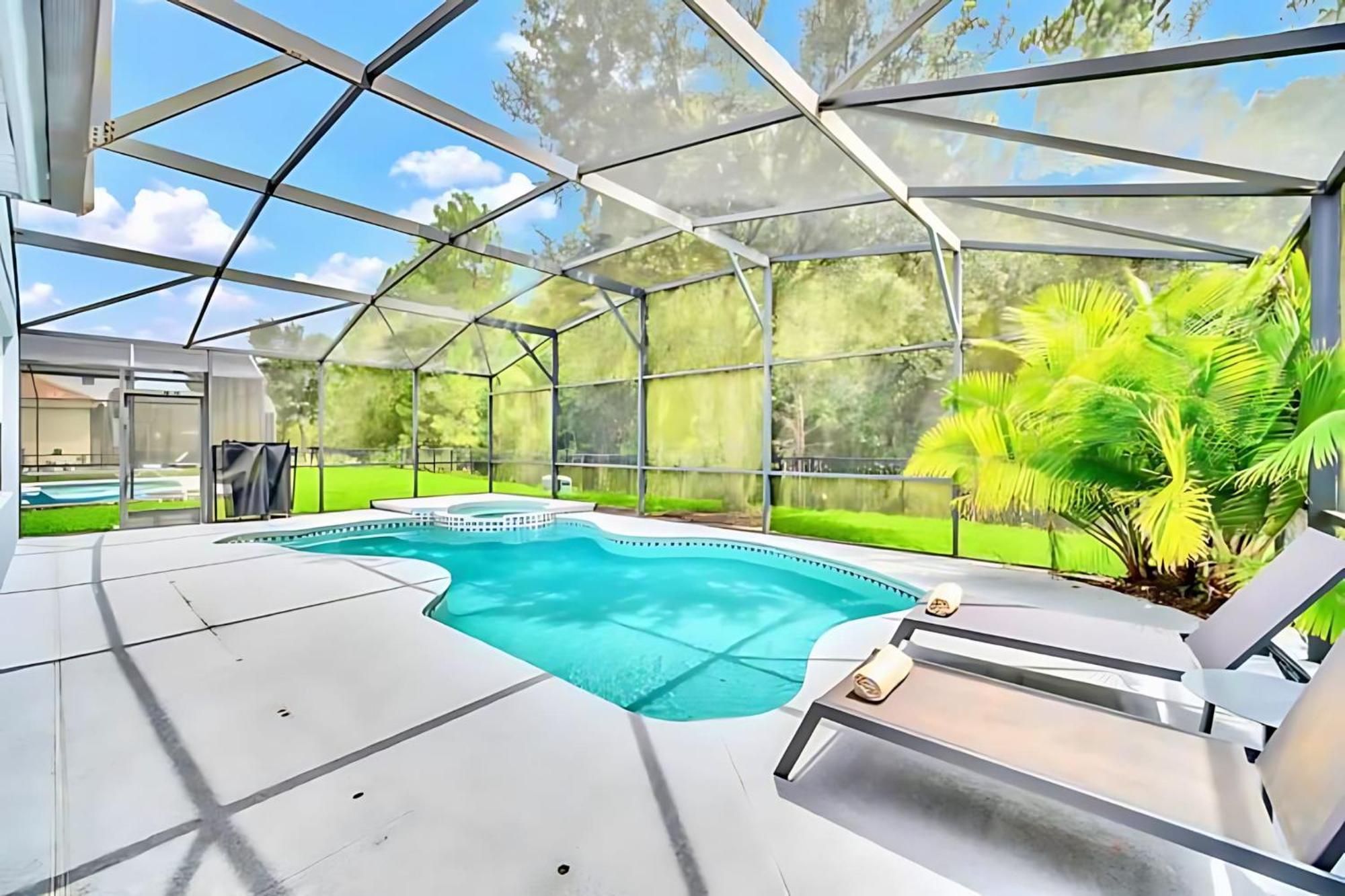 6Br Resort Home Near Disney - With Private Pool Hot Tub And Games Room Кисими Екстериор снимка
